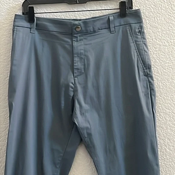 Birddogs Men Steel Blue Straight Leg Chino Broomstick Performance Size 34/30 - Picture 3 of 8